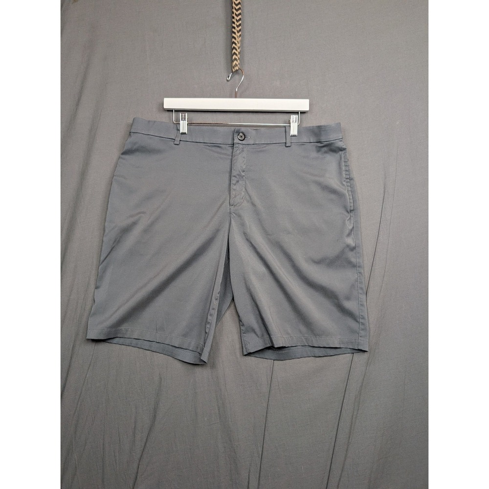 Nike Dri-Fit Lightweight Flat Front Casual Shorts Gray‎ Size 40
